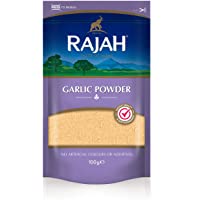 Los mejores  - Rajah Especias ajo en polvo | Roshun | Lahasun | Lasan | Lassan | (100 g)